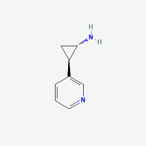 (1S,2R)-2-(pyridin-3-yl)cyclopropan-1-amine