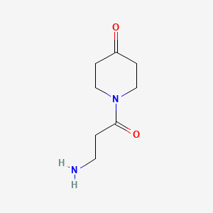 1-(3-Aminopropanoyl)piperidin-4-one