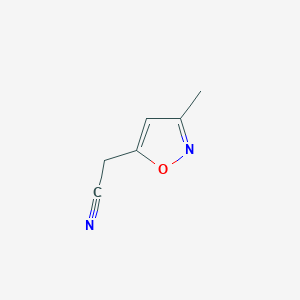 molecular formula C6H6N2O B1365010 2-(3-Methylisoxazol-5-yl)acetonitrile CAS No. 288318-31-0