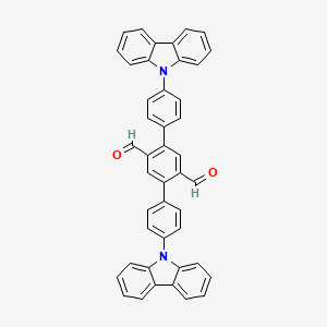 2,5-bis(4-carbazol-9-ylphenyl)terephthalaldehyde