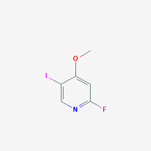 2-Fluoro-5-iodo-4-methoxypyridine