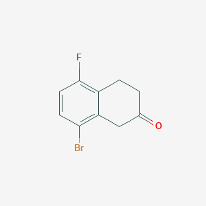 8-Bromo-5-fluoro-3,4-dihydronaphthalen-2(1H)-one