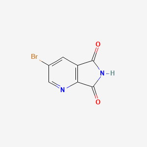 3-Bromo-5H-pyrrolo[3,4-b]pyridine-5,7(6H)-dione