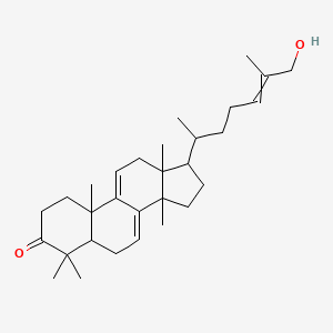 17-(7-Hydroxy-6-methylhept-5-en-2-yl)-4,4,10,13,14-pentamethyl-1,2,5,6,12,15,16,17-octahydrocyclopenta[a]phenanthren-3-one