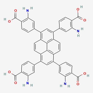 4,4',4'',4'''-(Pyrene-1,3,6,8-tetrayl)tetrakis(2-aminobenzoic acid)