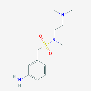 1-(3-Aminophenyl)-N-(2-(dimethylamino)ethyl)-N-methylmethanesulfonamide