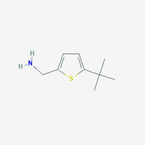 (5-Tert-butylthiophen-2-yl)methanamine