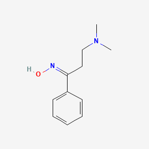 N-[3-(dimethylamino)-1-phenylpropylidene]hydroxylamine