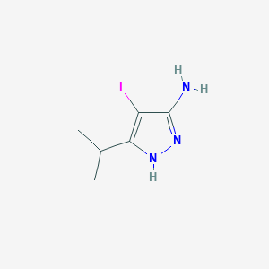 4-iodo-3-(propan-2-yl)-1H-pyrazol-5-amine