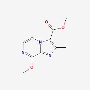 Methyl 8-methoxy-2-methylimidazo[1,2-a]pyrazine-3-carboxylate