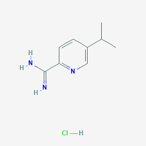 5-Isopropylpicolinimidamide hydrochloride