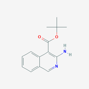 Tert-butyl 3-aminoisoquinoline-4-carboxylate