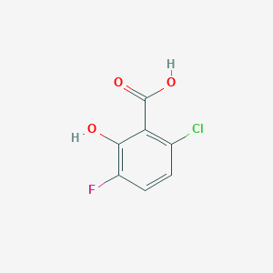 6-Chloro-3-fluoro-2-hydroxybenzoicacid