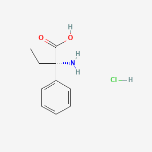 (S)-2-Amino-2-phenylbutanoic acid hydrochloride