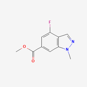 Methyl 4-fluoro-1-methyl-1H-indazole-6-carboxylate