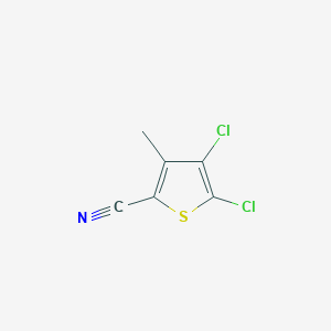 4,5-Dichloro-3-methylthiophene-2-carbonitrile