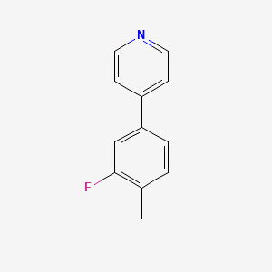 4-(3-Fluoro-4-methylphenyl)pyridine