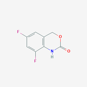 molecular formula C8H5F2NO2 B13650687 6,8-Difluoro-1H-benzo[d][1,3]oxazin-2(4H)-one 