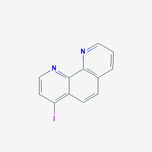 molecular formula C12H7IN2 B13650717 4-Iodo-1,10-phenanthroline 