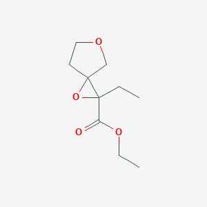 Ethyl 2-ethyl-1,5-dioxaspiro[2.4]heptane-2-carboxylate