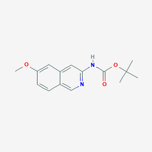 tert-Butyl (6-methoxyisoquinolin-3-yl)carbamate