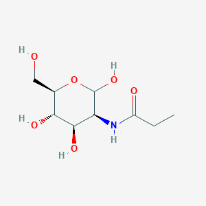 molecular formula C9H17NO6 B1365099 N-[(3S,4R,5S,6R)-2,4,5-trihydroxy-6-(hydroxymethyl)oxan-3-yl]propanamide 