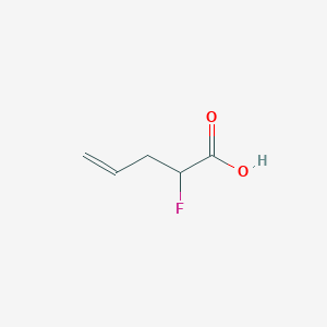 molecular formula C5H7FO2 B1365101 2-fluoropent-4-enoic Acid 