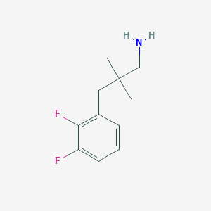 3-(2,3-Difluorophenyl)-2,2-dimethylpropan-1-amine