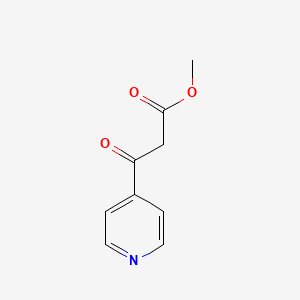 molecular formula C9H9NO3 B1365103 Methyl 3-oxo-3-(pyridin-4-yl)propanoate CAS No. 829-45-8