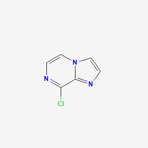 molecular formula C6H4ClN3 B1365105 8-氯咪唑并[1,2-a]哒嗪 CAS No. 69214-33-1
