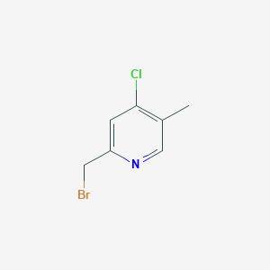 2-(Bromomethyl)-4-chloro-5-methylpyridine