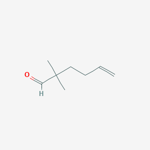 molecular formula C8H14O B1365124 2,2-Dimethylhex-5-enal CAS No. 52278-99-6