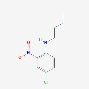 molecular formula C10H13ClN2O2 B13651242 N-Butyl-4-chloro-2-nitroaniline CAS No. 61511-71-5