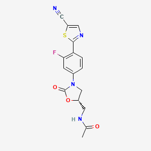 molecular formula C16H13FN4O3S B1365126 Unii-MU62LS2KJ6 