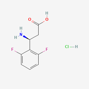 (S)-3-Amino-3-(2,6-difluorophenyl)propanoic acid hydrochloride