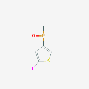 (5-Iodothiophen-3-yl)dimethylphosphine oxide