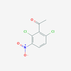 molecular formula C8H5Cl2NO3 B1365130 1-(2,6-Dichloro-3-nitrophenyl)ethanone CAS No. 223785-76-0