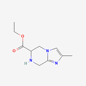 Ethyl 2-methyl-5,6,7,8-tetrahydroimidazo[1,2-a]pyrazine-6-carboxylate