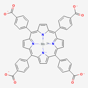 (SP-4-1)-[[4,4',4'',4'''-(21H,23H-Porphine-5,10,15,20-tetrayl-|EN21,|EN22,|EN23,|EN24)tetrakis[benzoato]](6-)]manganate(3-)