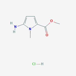 Methyl 5-amino-1-methyl-1H-pyrrole-2-carboxylate hydrochloride