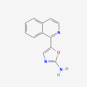 5-(Isoquinolin-1-yl)oxazol-2-amine