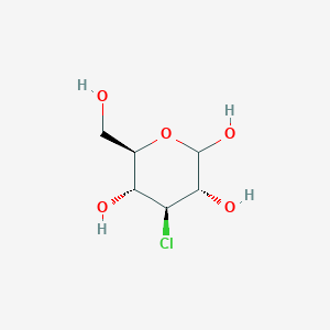 molecular formula C6H11ClO5 B1365141 3-Chloro-3-deoxy-D-glucopyranose 
