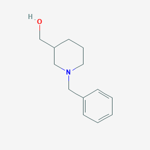 molecular formula C13H19NO B1365142 (1-苄基-3-哌啶基)甲醇 CAS No. 85387-44-6