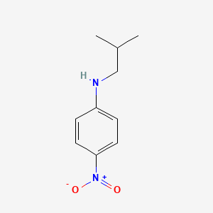 molecular formula C10H14N2O2 B13651529 N-(2-Methylpropyl)-4-nitroaniline CAS No. 4138-36-7