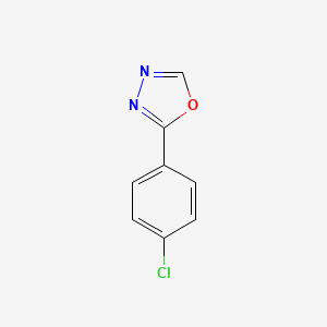 B1365156 2-(4-Chlorophenyl)-1,3,4-oxadiazole CAS No. 23289-10-3