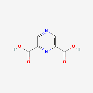 molecular formula C6H4N2O4 B1365158 Pyrazine-2,6-dicarboxylic Acid CAS No. 940-07-8