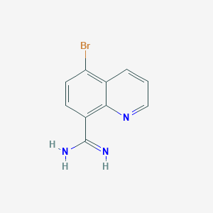 5-Bromoquinoline-8-carboximidamide