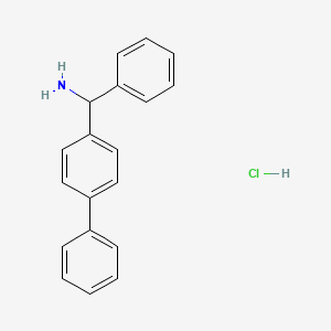 [1,1'-Biphenyl]-4-yl(phenyl)methanamine hydrochloride