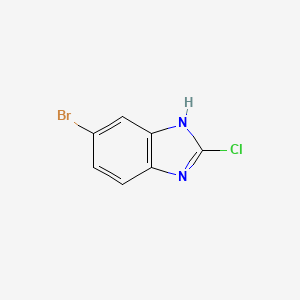 molecular formula C7H4BrClN2 B1365162 5-溴-2-氯-1H-苯并[D]咪唑 CAS No. 683240-76-8
