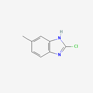 molecular formula C8H7ClN2 B1365167 2-氯-5-甲基-1H-苯并[d]咪唑 CAS No. 4887-94-9